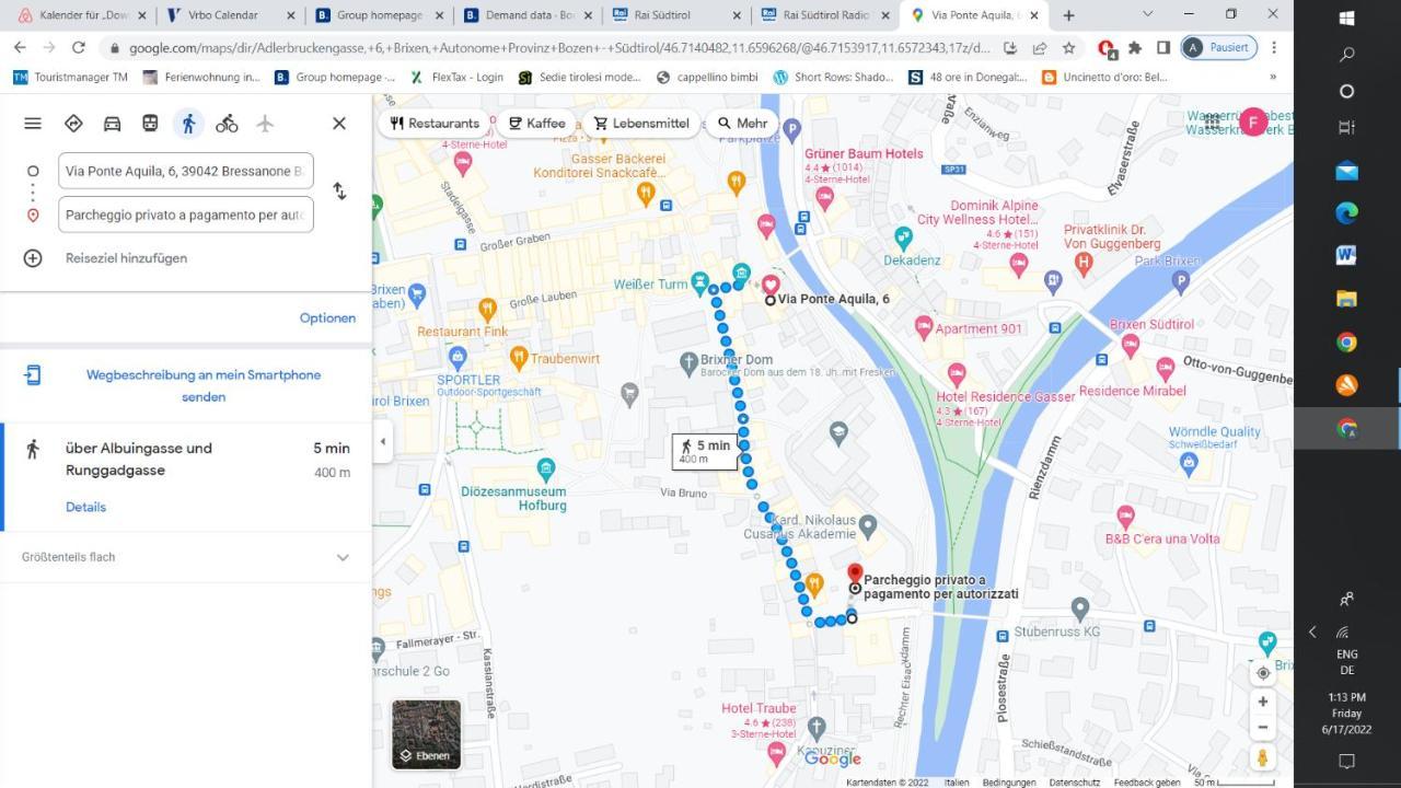 Downtown Hideout Pedestrian Zone Private Garden, Parking Card Apartment